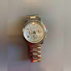 Michael Kors womens watch with engraved corvette logo